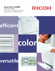 Ricoh 402434 Specifications