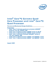 Intel Q9450 - Core 2 Quad Quad-Core Processor Design Manual