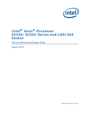 Intel X3350 - Xeon 2.66 Ghz 12M L2 Cache 1333MHz FSB LGA775 Quad-Core Processor Design Manual