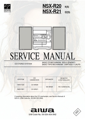 AIWA NSX-R21 - SERVICE Service Manual
