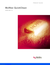 Mcafee QUICKCLEAN 3.0 Manual