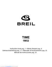BREIL Time 1M52 Instruction Book