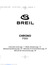 BREIL Watch User Manuals Download ManualsLib