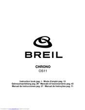 BREIL CHRONO OS11 Instruction Book