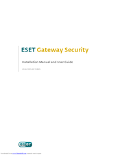 ESET GATEWAY SECURITY - FOR LINUX BSD AND SOLARIS Installation Manual