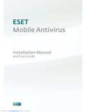 ESET MOBILE ANTIVIRUS - ANNEXE 480 Installation Manual