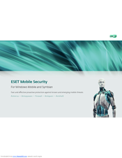 ESET MOBILE SECURITY - FOR SYMBIAN Datasheet