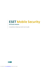 ESET MOBILE SECURITY Installation Manual