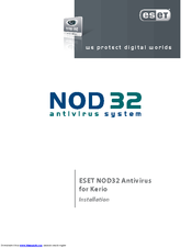 Eset NOD32 ANTIVIRUS - FOR KERIO Installation