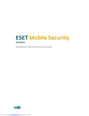 ESET MOBILE SECURITY - ANNEXE 706 SYMBIAN Installation Manual