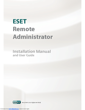 ESET REMOTE ADMINISTRATOR V2 Installation Manual