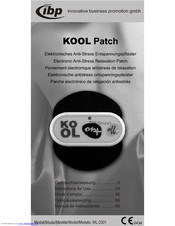 IBP KOOL WL-2301 Instructions For Use Manual