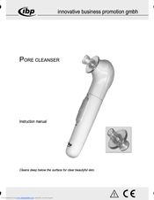 IBP PORE CLEANSER Manual