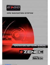 ZENEC Navigation Software Manual