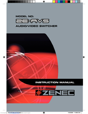 ZENEC ZE-AVS Instruction Manual