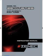 ZENEC ZE-DVBT25 Instruction Manual