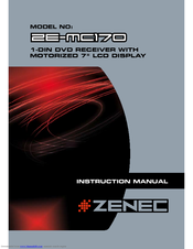 Zenec ZE-MC170 Instruction Manual