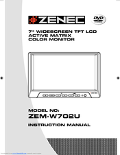 Zenec ZEM-W702U Instruction Manual