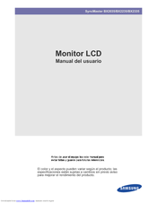 Samsung SyncMaster BX2035 Manual Del Usuario