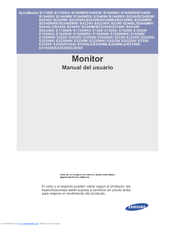 Samsung SyncMaster B1940ER Manual Del Usuario