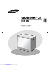 Samsung SMC-215 User Manual