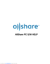 samsung allshare pc software download