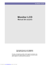 Samsung SyncMaster XL2270 Manual Del Usuario