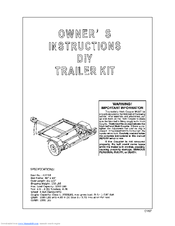 CHICAGO 42708 Owner's Instructions Manual