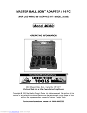 CHICAGO 46389 Operating Information Manual