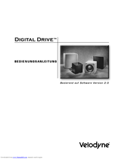 VELODYNE DIGITAL DRIVE - REV G Bedienungsanleitung