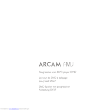 ARCAM DV27 Handbook