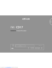 ARCAM FMJ CD17 Handbook