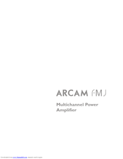 Arcam P7 Handbook