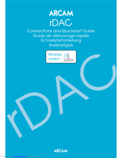 ARCAM RDAC - Manual