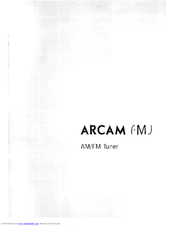 ARCAM T21 Handbook