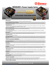 ENERMAX MODU87+ EMG700AWT Datasheet