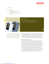 ASCOM 914T -  1 Datasheet