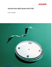 ASCOM ASCOTEL VOICE MAIL SYSTEM AVS 5150 Manual