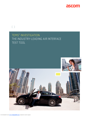 Ascom TEMS INVESTIGATION 12.0 Brochure
