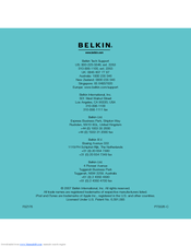 Belkin F8Z176 User Manual