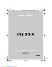 Insignia HD Radio NS-HD02 Manual De L'utilisateur