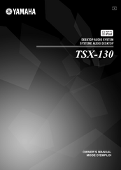 Yamaha TSX-130BL Owner's Manual