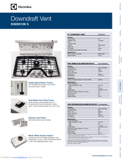 Electrolux EI16DDPRKS Product Specifications