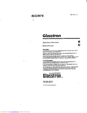 Sony PLM-A55 - Glasstron - 0.7