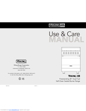 Viking RDSCD2305BSS Use And Care Manual