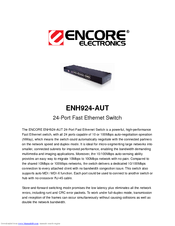 Encore ENH924-AUT Specifications
