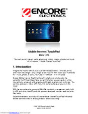 ENCORE ENIS-1670 Datasheet