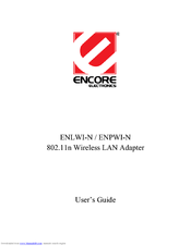 ENCORE ENLWI-N User Manual