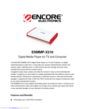 ENCORE ENMMP-X210 - Specifications