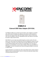 ENCORE ENMUV-2 Datasheet